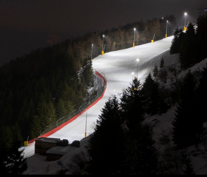 Espace skiable de Monte Bondone, installation sportive en extérieur