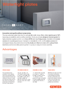 Watertight plates: Innovation and quality without compromise.