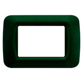 PLACA SUPERIOARĂ A SISTEMULUI - FINISARE LUCIOASĂ DIN TEHNOPOLIMER - 3 CIRCUITE - RACING GREEN - SISTEM