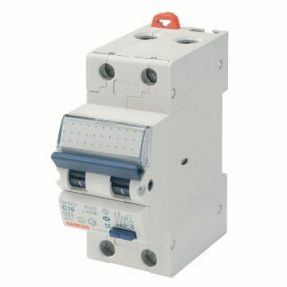COMPACT RESIDUAL CURRENT CIRCUIT BREAKER WITH OVERCURRENT PROTECTION - MDC 45 - 1P+N CURVE C 6A TYPE AC Idn=0,03A - 2 MODULES