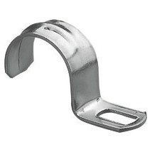 CLEMĂ DIN OȚEL GALVANIZAT - ORIFICIU 12X6MM - Ø 14-15MM