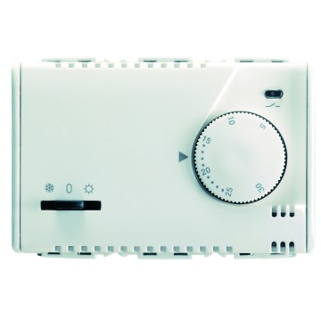 Elektronischer Thermostat Sommer/Winter mit Drehgriff und Anzeige-LED - 230V - 50/60Hz