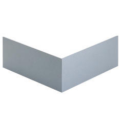 BR-PVC - DEVICE-MOUNTING AND SILL TYPE TRUNKING - COVER EXTERNAL CORNER - WHITE RAL9010