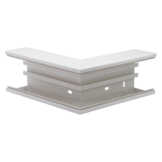 BR-PVC - DEVICE-MOUNTING AND SILL TYPE TRUNKING - EXTERNAL CORNER - 170X70 - WHITE RAL9010