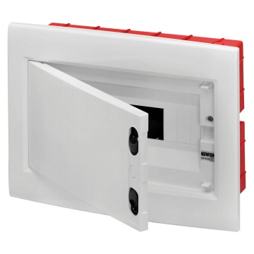 Enclosures equipped with 80 A IP20 bipolar screw terminal block and extractable frame - White RAL 9016