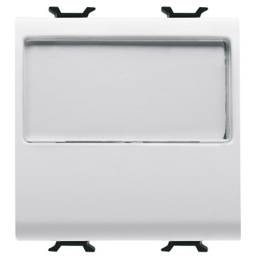 Push-buttons 1P with illuminated name plate - 250V ac