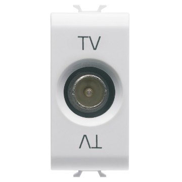 Prises TV coaxiales (5-2400 MHz), blindage de classe A - connecteur IEC mâle &amp;Oslash; 9,5 mm