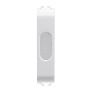 SINGLE INDICATOR LAMP - OPAL - 1/2 MODULE - GLOSSY WHITE - CHORUS