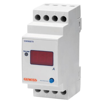 Digital ammeter for connection using current transformer