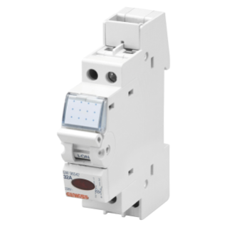 ON-OFF SWITCH - WITH INDICATOR LAMP - 32A 2P 230V - 1 MODULE
