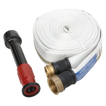 Kit containing lance, hose and support