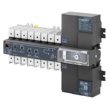 Monobloc automatic switchover system with 3 positions