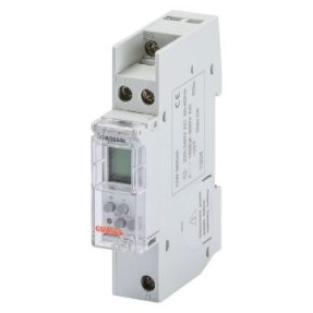 DIGITAL TIME SWITCH - DAILY AND WEEKLY - 1 CHANGEOVER 230V AC - 1 MODULE
