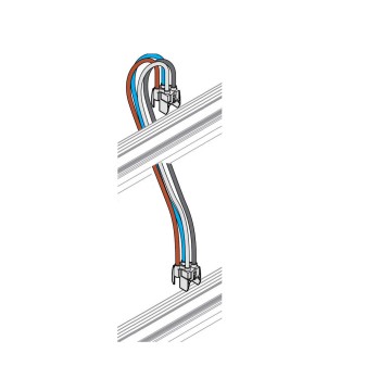 GWFIX 100 - 4P Parallel-Einspeisung mit Anschlussleitungen zwei Phasenschienen