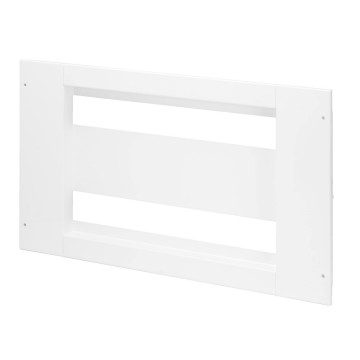 Panel troquelado  bajo puerta - color blanco RAL 9003