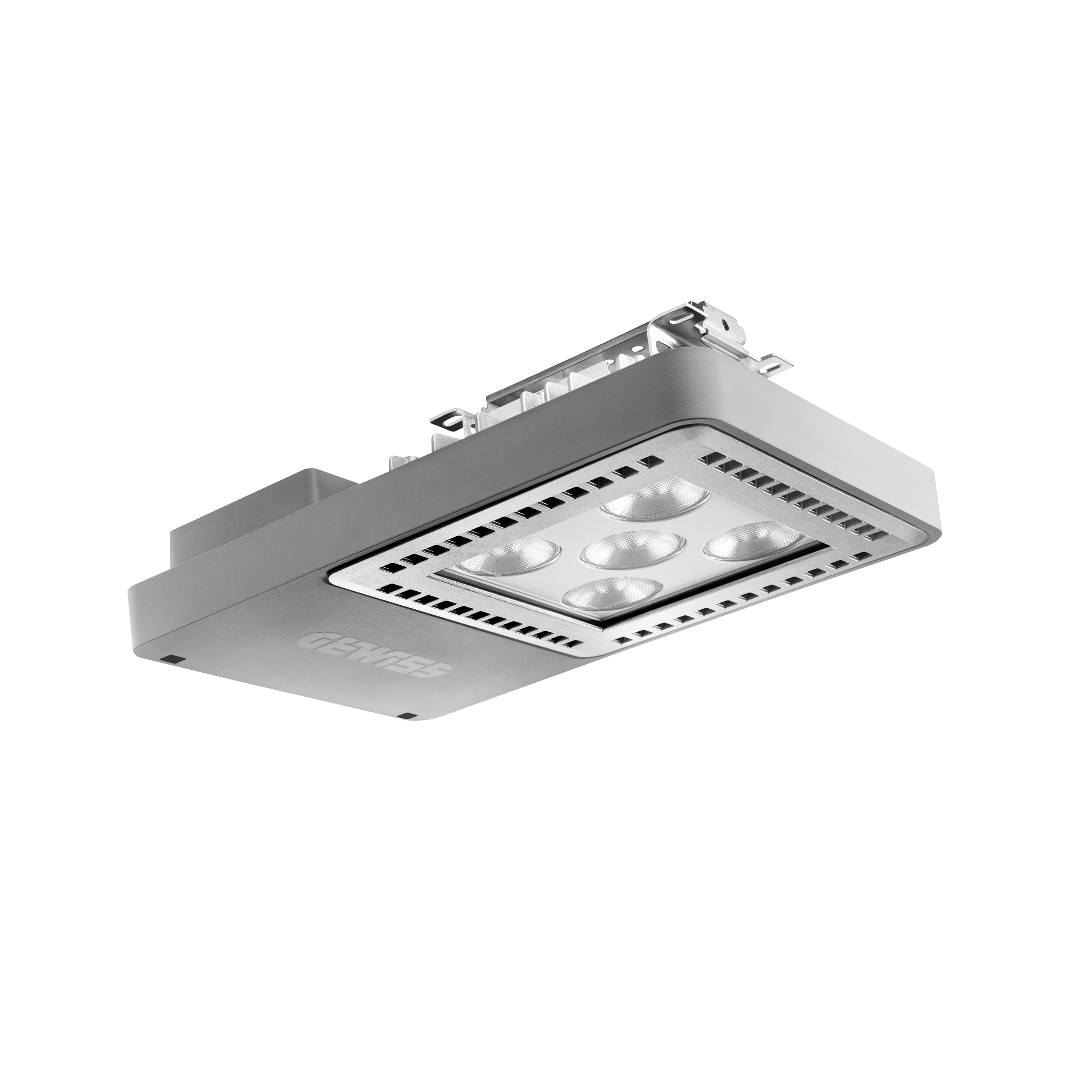 SMART [4] 2.0 LB - 5 LED - DIFFUSED 100° - STAND ALONE - 4000 K (CRI 80) -  220/240 V 50/60 Hz - IP66 - CLAS I - GREY RAL 7037