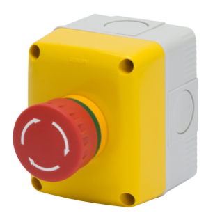 ENCLOSURE 1G RED EMERGENCY BUTTON