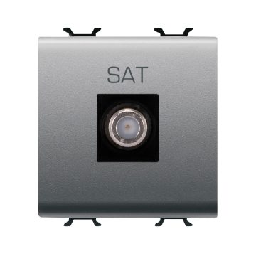Prise coaxiale TV-SAT (5-2400 MHz) blindage classe A - connecteur F femelle