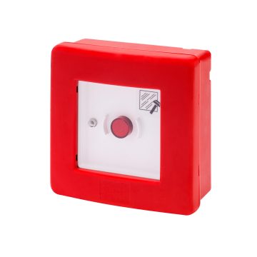 Watertight enclosure for emergency systems, equipped with illuminated push-button and 2 contacts 1NO+1NC that can be expanded up to 4 contacts Pre-arrangement for use of green LED to indicate the good condition of the emergency circuit