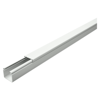 NF - PVC SILL-TYPE TRUNKING - WITH COVER - LENGHT 2M - 40x40 - GREY RAL7035