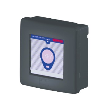 Surface-mounting transponder reader for access control - IP56