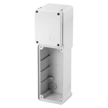 Modular bases for mounting combinations of fixed vertical socket-outlets - IP65
