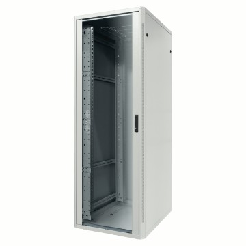 19&amp;#34; metal floor rack cabinets with transparent door