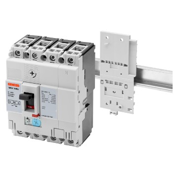 Brackets for fixing on din rail