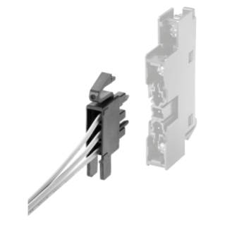 PLUG FOR INTERNAL ACCESSORIES MOUNTED ON PLUG-IN MCCB'S - FOR MSXE/M1000 - FOR AUXILIARY CONTACT