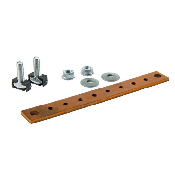 Cut-out coupling elements for shaped busbars