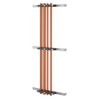 PAIR OF BUSBAR-HOLDER - FOR SHAPED BUSBAR - 800-1250-1600A - FOR STRUCTURES D=600-800 - STRUCTURES L=850 - FOR QDX 1600H