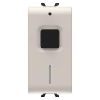 CONNECTED SWITCH ACTUATOR WITH ENERGY MEASUREMENT - 100-240Vac 50/60 Hz - NO 16A(AC1) 240 ac - 1 MODULO - SATIN NATURAL BEIGE - CHORUSMART