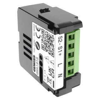 CONNECTED ENERGY MEASURE WITH LOAD CONTROL - ZIGBEE - 100-240 V ac 50/60 Hz - CONNECTION WITH C.T. - CHORUSMART