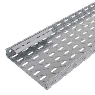 BRX35 TRUNKING MADE FROM GALVANISED STEEL WITH ROLLED EDGES - COUPLERS INCLUDED - WIDTH 605MM - FINISHING Z275