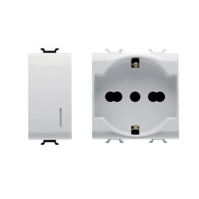 CHORUSMART - Gama de produse de uz casnic<br />
 Dispozitive modulare albe lucioase