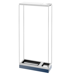 BASE AND HEADBOARD - FLOOR-MOUNTING DISTRIBUTION BOARDS WITH SIDE COMPARTMENT - QDX 630 H - (600+300)X400MM