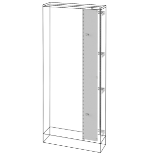 INTERNAL COMPARTMENT - QDX 630 L - FOR STRUCTURE 850X2000X300MM