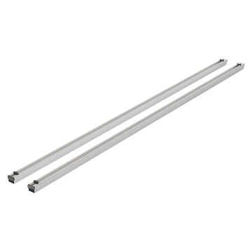 Par de barras de aluminio perfiladas para cuadros de distribución QDX 630H - 1600H