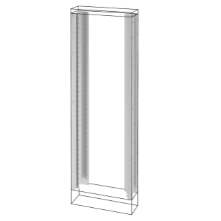 UPRIGHTS AND FUNCTIONAL FRAMES - FLOOR-MOUNTING DISTRIBUTION BOARDS - QDX 630 H - 2000X250MM
